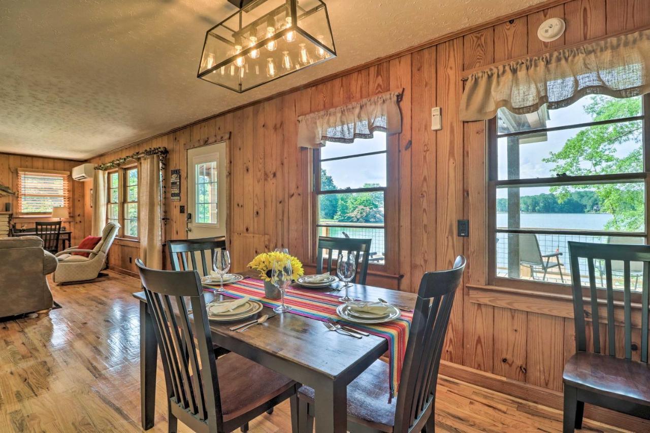 Waterfront Lake Martin Home With Grill And Beach! Eclectic Exteriér fotografie
