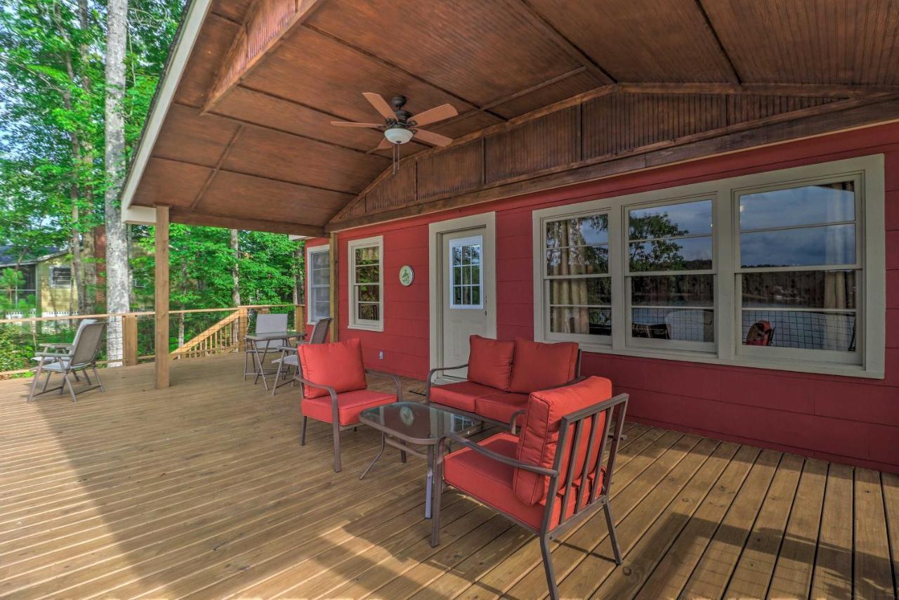 Waterfront Lake Martin Home With Grill And Beach! Eclectic Exteriér fotografie